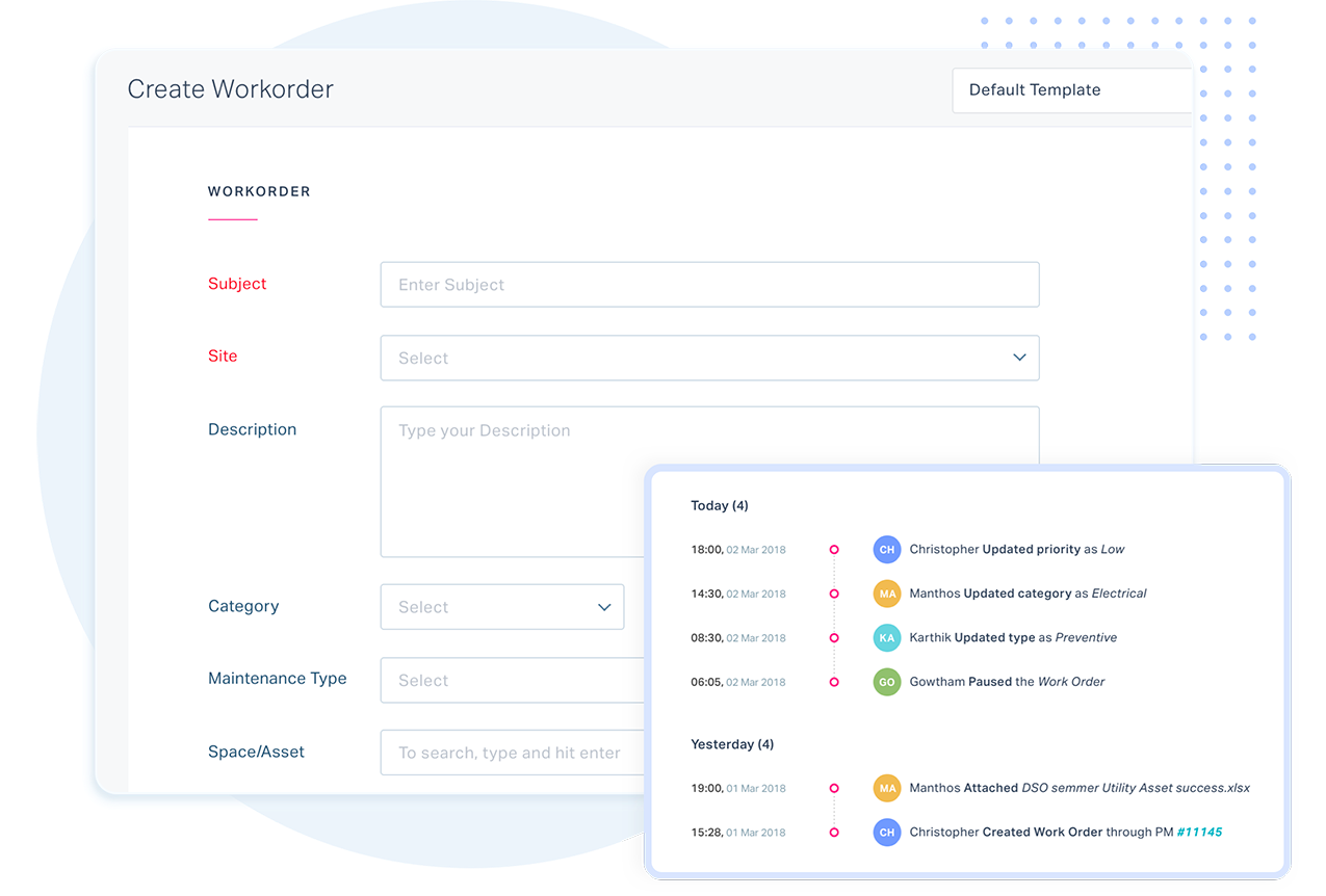 Automatic work order routing and collaboration via mobile app